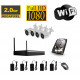 WiFi kamerový set s 4 WiFi IP Full HD kamerami