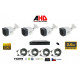 4 kanálový kamerový set 2Mpx 4AHD8