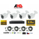 4 kanálový kamerový set 2Mpx 4AHD4