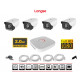 4 IP kamerový set - 2MP IR 40m Longse 