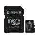 32 GB pamäťová Micro SD karta Kingston + Adaptér, CLASS 10  