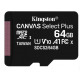 64 GB pamäťová Micro SD karta Kingston CLASS 10