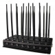 16 Anténová PROFI rušička CDMA, GSM, DCS/PCS, 3G, GPS, WiFi 2.4G, 4G LTE, 4G WIMAX, 5G GSM, WiFi 5.2G, WiFi 5.8G, Lojack signálov